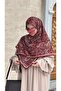 Cotton Soft Azalea Pattern Scarf-Kremit