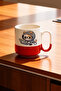 Computer Guy Cat Design Ceramic Printed Pro Mug 330ml - 2