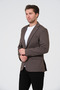 Men's Jacket, Slim Fit, Lined Sporty Stylish Jacket - 2