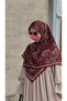 Cotton Soft Azalea Pattern Scarf-Kremit - 5