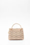 Women's Shoulder Bag Beige Sly390 - 2