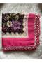 Crochet Embroidered Scarf/Yemeni/Textile/Cloth - 2