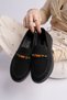 Aureva Bead Detailed Suede Women's Casual Loafer Shoes - 6