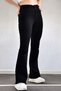 Gnll Children's Black Denim Spanish Leg Stretch Waist Jeans