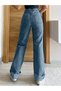 High-Waisted Wide-Leg Women's Jean Pants — Comfortable Fit Casual Denim - 6