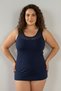 Women's Tulle Collar T-Shirt, Oversized Size, 3-Piece Pack. - 4