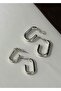 Set of 4 Oval Earrings - 2