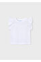 Girl's Laced Ruffle T-Shirt 3008 - 3
