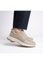 Lace-Up Dot Laser Printed Trekking Sole Lightweight Genuine Leather Men's Casual Shoes Y3570-19 - 2