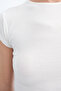 Crew Neck Short Sleeve T-Shirt P1870 - 3