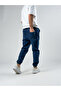Blue Denim Men's Jogger Pants Coc2886 - 5