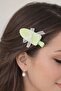 Green Color Ribbon Detailed Side Buckle - 2