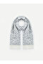 Quality Pieces from Çelebi Store Leopard Embroidered Women's Knitwear Scarf