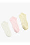 Cotton 3-Piece Booties Socks Set - 2