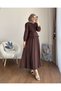 Women's Lace Detailed Paris Skirt Suit - Brown