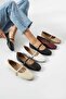 Cap-Toe Round Toe Flat Orthopedic Sole Daily Ballet Flats - 2