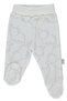 Ribana Pants with Booties (Happy Animal) Gray Melange