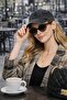 Unisex Washable Hat Vintage Distressed Flat Cap, Daily Trend Hat