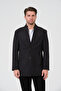 Men's Slim Fit Cashmere Coat, Jacket, Overcoat - 2