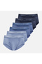 Men’s Classic Cotton Rib Briefs 6‑Pack Essentials