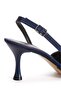 Women's Pointed Toe Open Back Thin Heeled Stylish Stiletto - 4