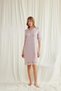 Lace Detailed Short Sleeve and Button Front Nightgown - Ssssss2456-9822