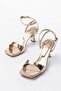 Gold Patent Leather Evening Dress Shoes