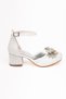 Sparkly and Stoned Bowknot Girls' Heeled Evening Dress Shoes - 2