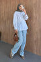Eslem Poplin Shirt White - 3