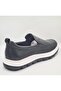 5493 Black Genuine Leather Eva Sole Men's Daily Casual Shoes - 4