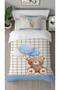Teddy Bear Balloon Toy Patterned Design Digital Printed Special Design Children's Duvet Cover Set Without Sheets