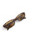 Rusban Leopard Print Brown Cateye Women's Sunglasses |   Uv400 Protection and 50 Restraints - 4