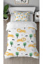 Stylish Children's Duvet Cover Set with Lion Tree Pattern Design, Digital Printed, Special Design, Without Sheets