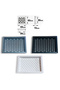 Plastic Grille Square White - 2