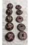 Ǝe Polyester Button 26 Size 16 mm 10 Pieces - 3