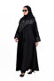 عباية ريفال صيفية اسود - 6