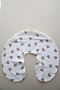 Bear Nursing Pillow Cover – Removable 100% Cotton Muslin Replacement Cover