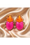 Colorful Insect Za Earrings - 4