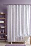 Bathroom Curtain, Ice Blue Bow Patterned Shower Curtain, Bathtub Curtain 175X200Cm