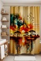 Bathroom Curtain, Sunset Bohemian Landscape Patterned Shower Curtain, Bathtub Curtain 175X200Cm - 2