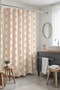 Bathroom Curtain, Rose Garden Stripes Patterned Shower Curtain, Bathtub Curtain 175X200Cm - 3