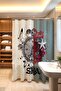Bathroom Curtain, Sea Compass Patterned Shower Curtain, Bathtub Curtain 175X200Cm - 3