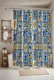 Bathroom Curtain, Exotic Chinese Pattern Shower Curtain, Bathtub Curtain 175X200Cm - 2