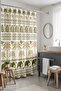 Bathroom Curtain, Wild Nature's Rhythm Patterned Shower Curtain, Bathtub Curtain 175X200Cm - 3