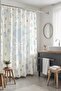 Bathroom Curtain, Blue Pastel Butterflies Patterned Shower Curtain, Bathtub Curtain 175X200Cm - 3