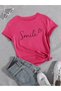 Smile Print, Women's T-Shirt