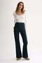 Ribbed jersey top - 2