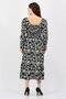 Women Floral Print Midi Dress, Multicolor - 4