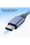 محول إيثرنت جيجابت من النوع C بسرعة 3.0 (RJ45 LAN) - مصنوع من سبائك الألومنيوم، من USB-C إلى إنترنت بسرعة 1000 ميجابت في الثانية - 3