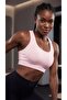 Women's Seamless Bra Sports Bra Pink